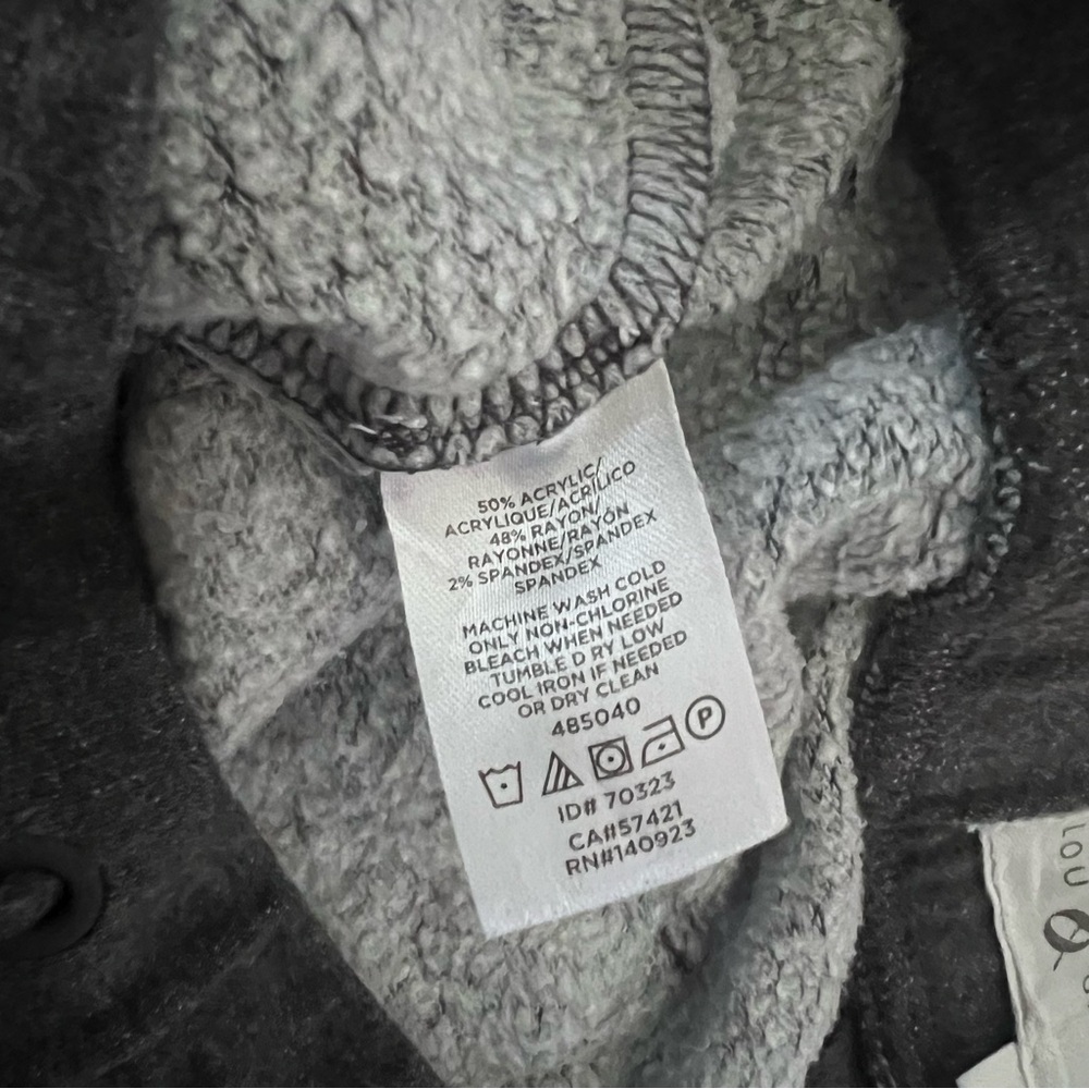 Lou & Grey for LOFT Dark Charcoal Skinny Leg Sweatpants | Size Small 🖤 - Picture 4 of 8
